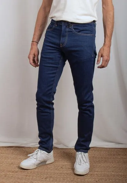 TORLAND TORLAND Slim Fit Herrenjeans BENNY, Dark wash (dunkelblau), – Produktbild 5 von 7