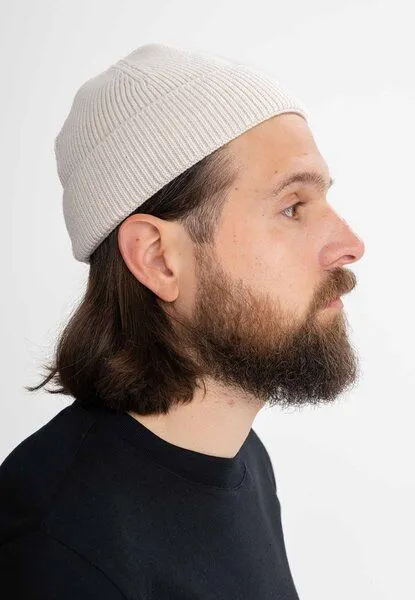 MELA MELA Fischermütze Modell: Rafi GOTS, Cream melange, – Produktbild 4 von 5