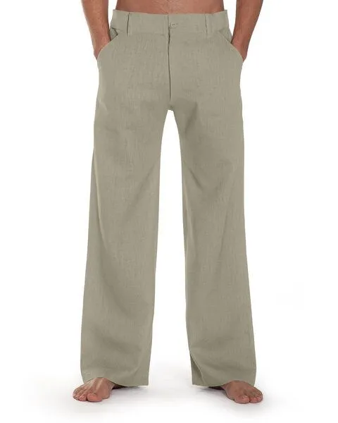 SCHAZAD Leinenhose APPROVAL von SCHAZAD, Oliv, – Produktbild 1 von 2