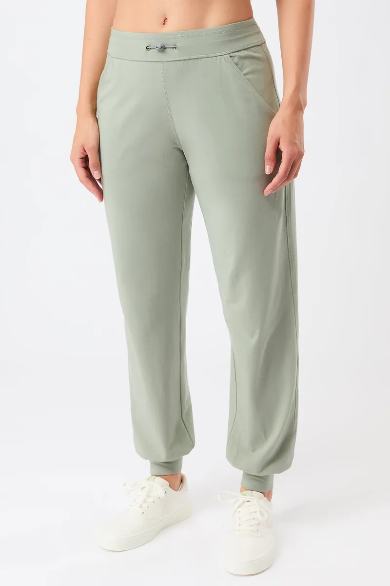 mandala MANDALA Damen vegan Hosen Das N.Y. Mineral, Hellgrã¼n, – Produktbild 1 von 2