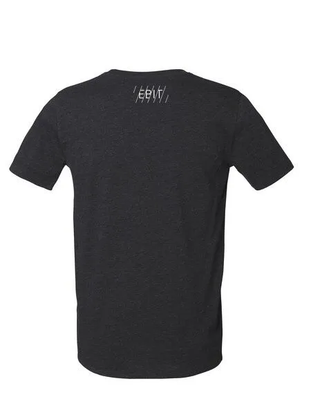 UNIPOLAR UNIPOLAR BWL T-Shirt Modell: EBIT, Heather black denim, – Produktbild 2 von 2