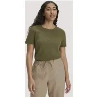 hessnatur hessnatur T-Shirt Relaxed aus Leinen und Bio-Baumwolle, Goldoliv, – Produktbild 1 von 1