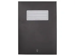 Komima Komima Heftumschlag aus Recyclingpapier, schwarz DIN A5 – Produktbild 1 von 1