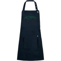 HANDGEDRUCKT HANDGEDRUCKT "Erde" Gartenschürze aus zertifizierter Bio Baumwolle, Dark blue, – Produktbild 1 von 1