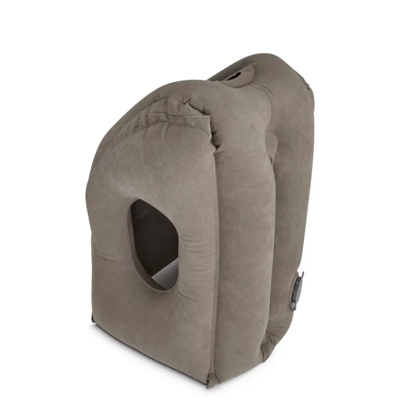 Hama Hama Reisekissen, aufblasbar, ergonomisch, Grau, – Produktbild 3 von 4