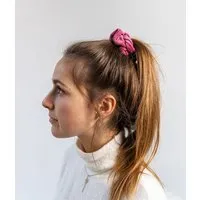 obumi obumi SCRUNCHIE SAMT - BIO BAUMWOLLE, Dusty rose, – Produktbild 1 von 1