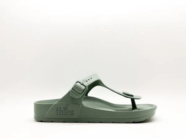 thies Vegane Ecofoam Zehentrenner Sandale von thies ® aus recyceltem EVA, Aloe, – Produktbild 2 von 4
