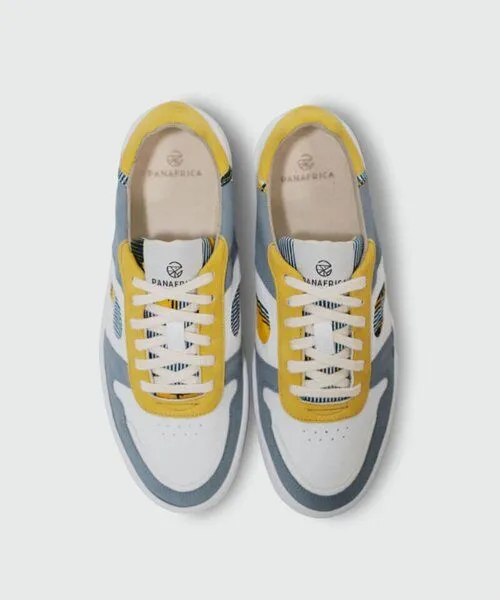 PANAFRICA PANAFRICA Kasai - Unisex Recycling Sneaker, Niagara (grau), – Produktbild 2 von 4