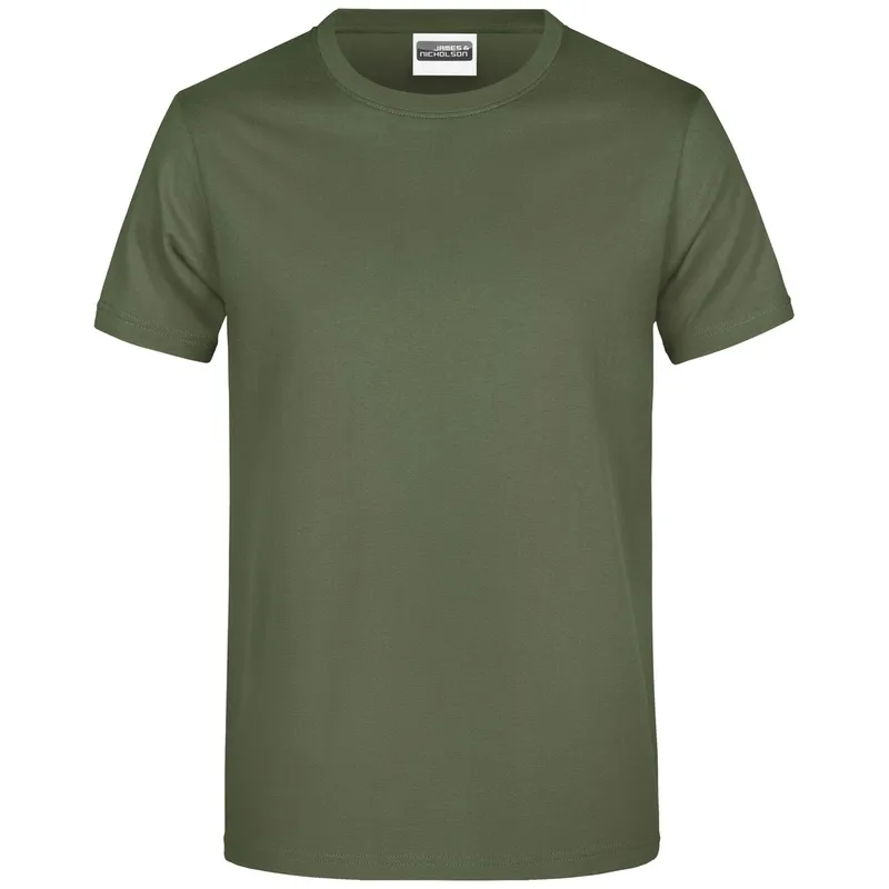 James & Nicholson James & Nicholson klassisches T-Shirt 180 JN790 Gr. 2XL olive – Produktbild 1 von 1