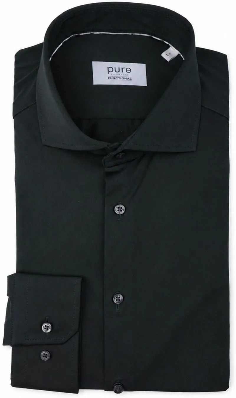 Pure Pure The Functional Shirt Forest Grün - Größe 44 (XXL), Dunkelgrün, – Produktbild 1 von 3