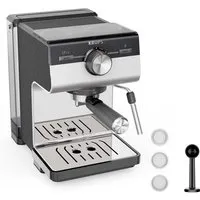Krups KRUPS Siebträger-Kaffeemaschine "Authentic+ XP384E", schwarz/silber – Produktbild 1 von 1