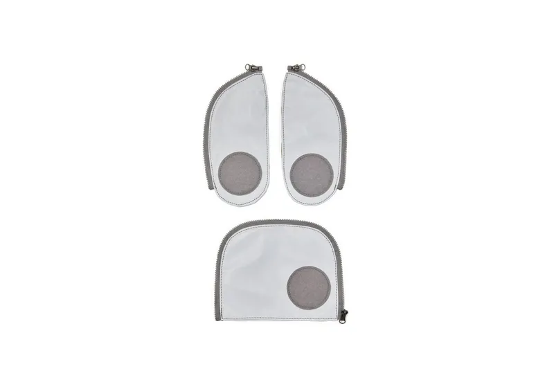 Ergobag Ergobag Schulranzen Zip Set Vollreflex, Silberfarben, – Produktbild 1 von 8