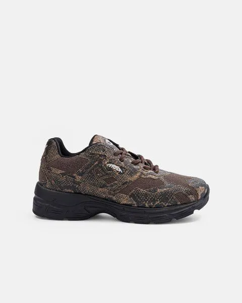 MoEa MoEa Sneakers Rush - Snake - Palm, Brown, – Produktbild 1 von 6