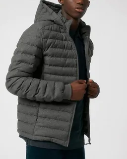 YTWOO YTWOO Herren Steppjacke im Woll-Look | komplett aus recycelten Materialen gefertigt – Produktbild 1 von 1