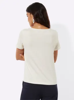 Witt Kurzarmshirt champagner – Produktbild 1 von 1