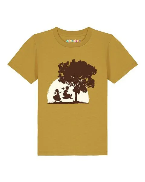 watabout.kids watabout.kids T-Shirt Kinder Schaukeln, Ochre, – Produktbild 1 von 2