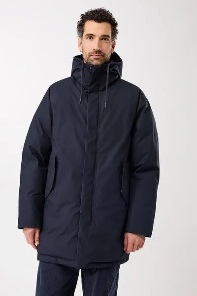 LangerChen LangerChen Parka aus Eco Daune mit Kapuze, Navy (blau), – Produktbild 1 von 4