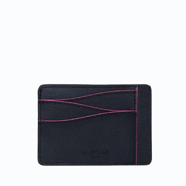Ashoka Paris Ashoka Paris Großes Kartenetui aus Pilzleder Mylo Rosa – Produktbild 2 von 5