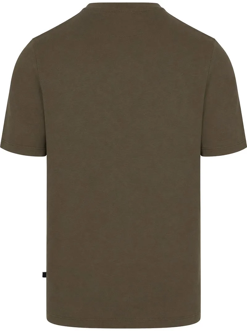 Suitable Suitable Respect T-Shirt Tim Olive - Größe XXL, Dunkelgrün, – Produktbild 1 von 4