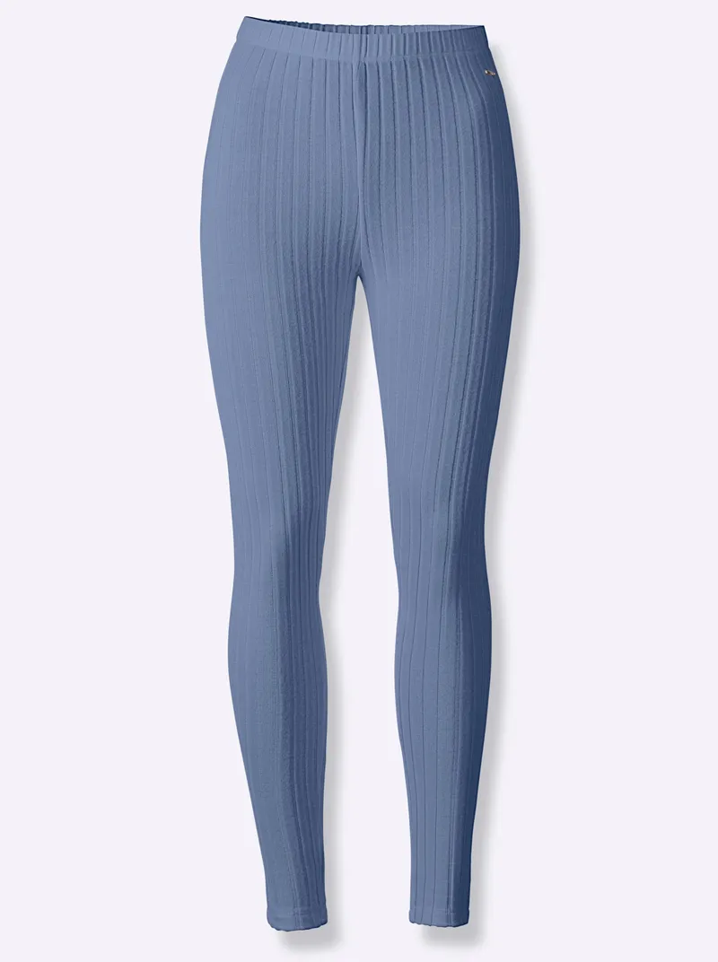 feel good Leggings taubenblau, Taubenblau, – Produktbild 1 von 1