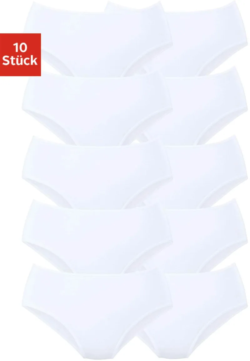 petite fleur by Lascana Jazz-Pants Slips weiß, Weiß, – Produktbild 3 von 3