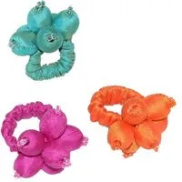 Schönes aus Indochina Schönes aus Indochina Seidenring, Azurblau, – Produktbild 1 von 1