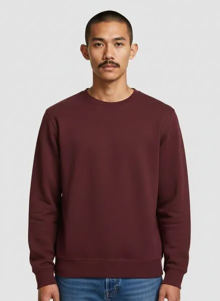 UNIPOLAR UNIPOLAR Sweater Modell: Rolin, Burgundy (rot), – Produktbild 2 von 6