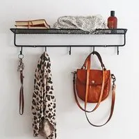 Puhlmann Puhlmann Wandgarderobe Schwarz – Produktbild 1 von 1