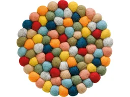 cilio cilio Filz-Topfuntersetzer 'Lara Colore' aus Schafwolle, rund, ø 21 cm – Produktbild 1 von 1
