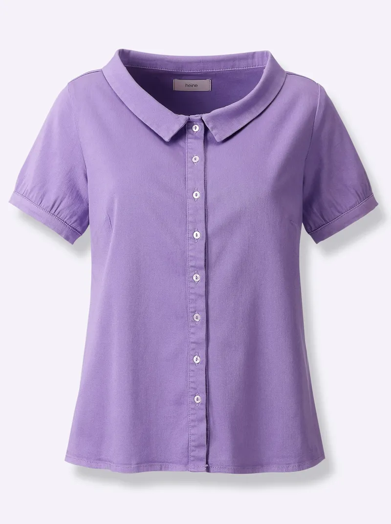 heine Jeansbluse lavendel, Lavendel, – Produktbild 2 von 2