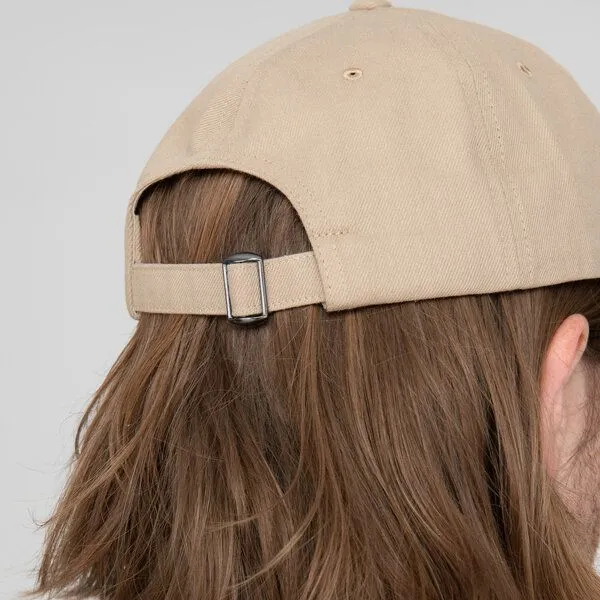SALZWASSER SALZWASSER Cap (Unisex) aus 100% Bio-Baumwolle, Sand (beige), – Produktbild 3 von 4