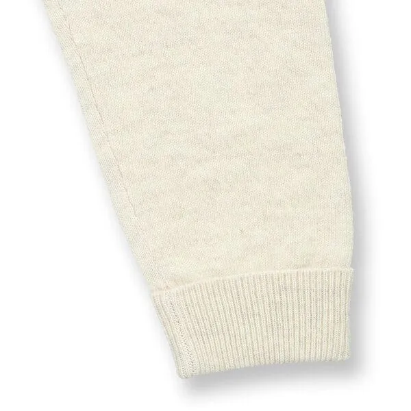 Sense Organics Sense Organics Baby Strickleggings aus Merinowolle, Modell PABLO, Cremeweiß melange, – Produktbild 3 von 3