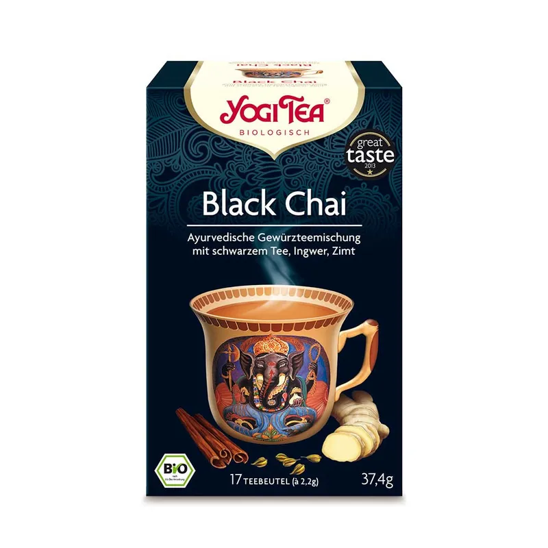 YOGI TEA YogiTea Black Chai 17X2.2 g Filterbeutel – Produktbild 1 von 1