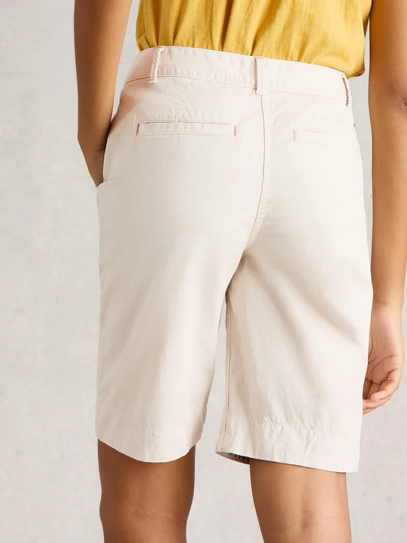 White Stuff Shorts Hayley aus Bio-Baumwolle - 52/R, Naturweiß, – Produktbild 4 von 4