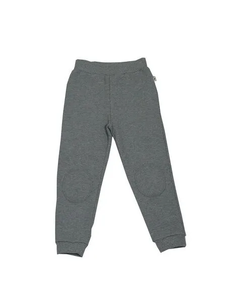 Leela Cotton Leela Cotton Baby und Kinder Piqué Hose reine Bio-Baumwolle, Grau melange, – Produktbild 1 von 2