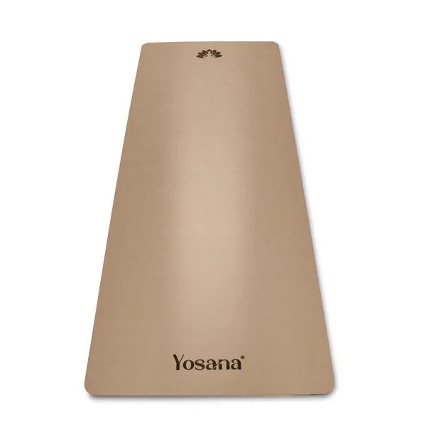 Yosana Yosana Yogamatte Ultra Grip inkl. Baumwolltragegurt, Sandbeige, – Produktbild 1 von 7