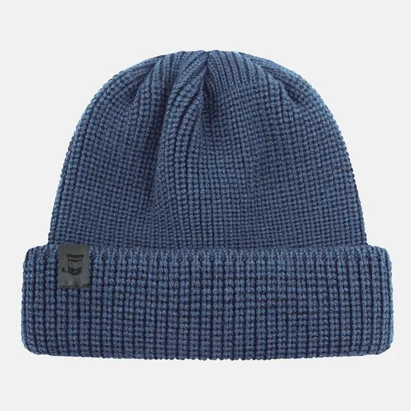 Hanseheld Hanseheld Troyermütze Merino GOTS Organic, Jeans-blau, – Produktbild 1 von 1