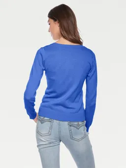 heine Rundhalspullover royalblau – Produktbild 1 von 1