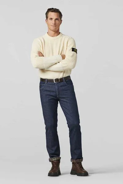 Meyer MEYER Super Stretch Thermo Denim, Blau (stone-blue), – Produktbild 2 von 4