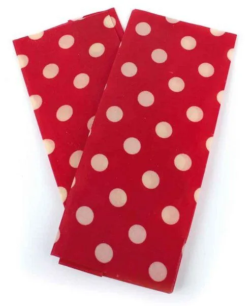 El Puente El Puente Bienenwachstücher "Dots", 2er-Set | Fair Trade & Handmade aus Indien | Bio-zertifiziert, Natur, – Produktbild 1 von 1