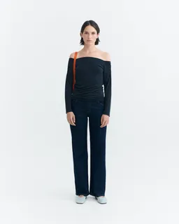 thinking mu Thinking MU Damen vegan Jeans Kettan Niedrige Leibhöhe Blau – Produktbild 1 von 1