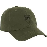 KnowledgeCotton Apparel KnowledgeCotton Apparel Twill Cap Schirmmütze aus Bio-Baumwolle - GOTS/Vegan, Grün (forrest-night), – Produktbild 1 von 1