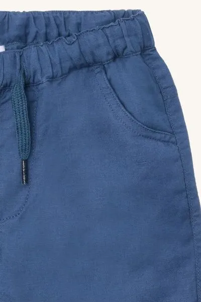 Hust&Claire Hust&Claire Leinen Shorts, Blau, – Produktbild 3 von 3