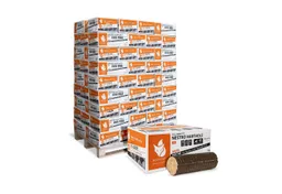 HEIZFUXX Holzbriketts Nestro M Holzbriketts Hartholz im Karton, 972 kg, (Palette, 81-St) – Produktbild 1 von 1