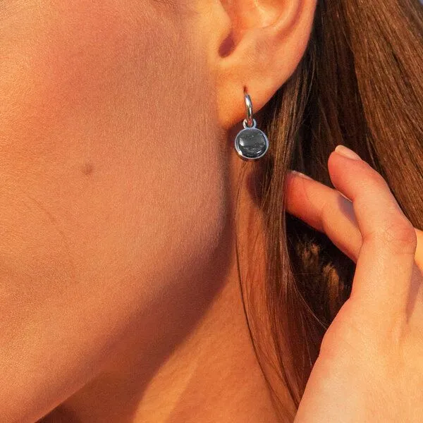 ALEXASCHA ALEXASCHA Silber Creolen mit Anhänger | Mix & Match, Silver, – Produktbild 4 von 7