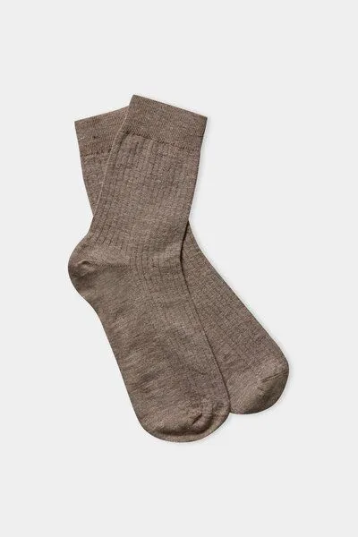 About Companions About Companions - Socken Linen Socks, Braun (walnut), – Produktbild 1 von 2