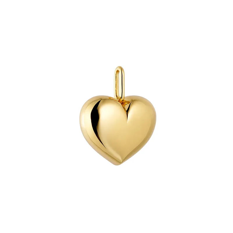 Design Letters Big Love Anhänger, gold – Produktbild 4 von 4