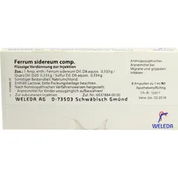 Weleda Ferrum Sidereum Comp. Ampullen – Produktbild 1 von 1