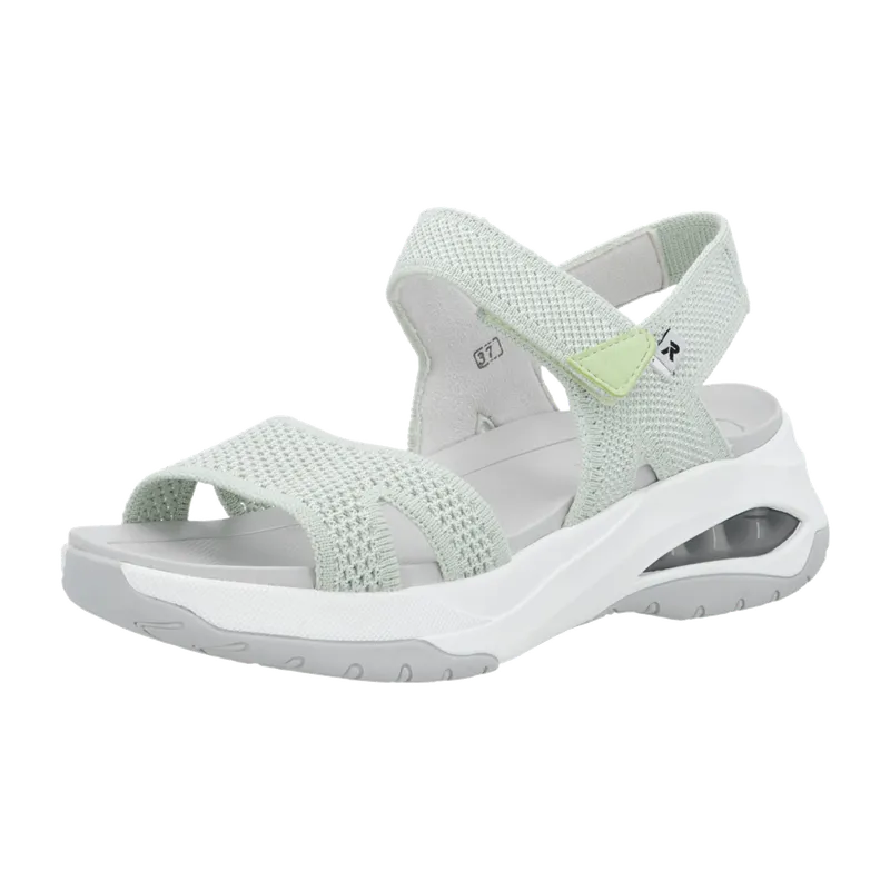 Rieker Rieker FSK Damen Sandalen für Damen, grün, Größe 43 EU, Grün, – Produktbild 1 von 6