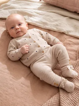 Vertbaudet Vertbaudet Baby Strickset aus Strickjacke – Produktbild 1 von 1